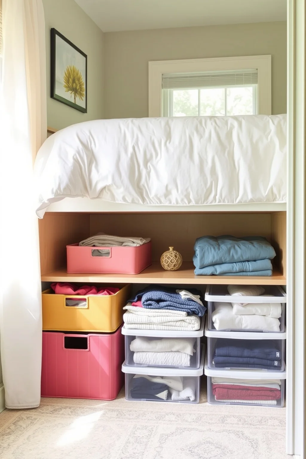 1. Under-Bed Storage Solutions