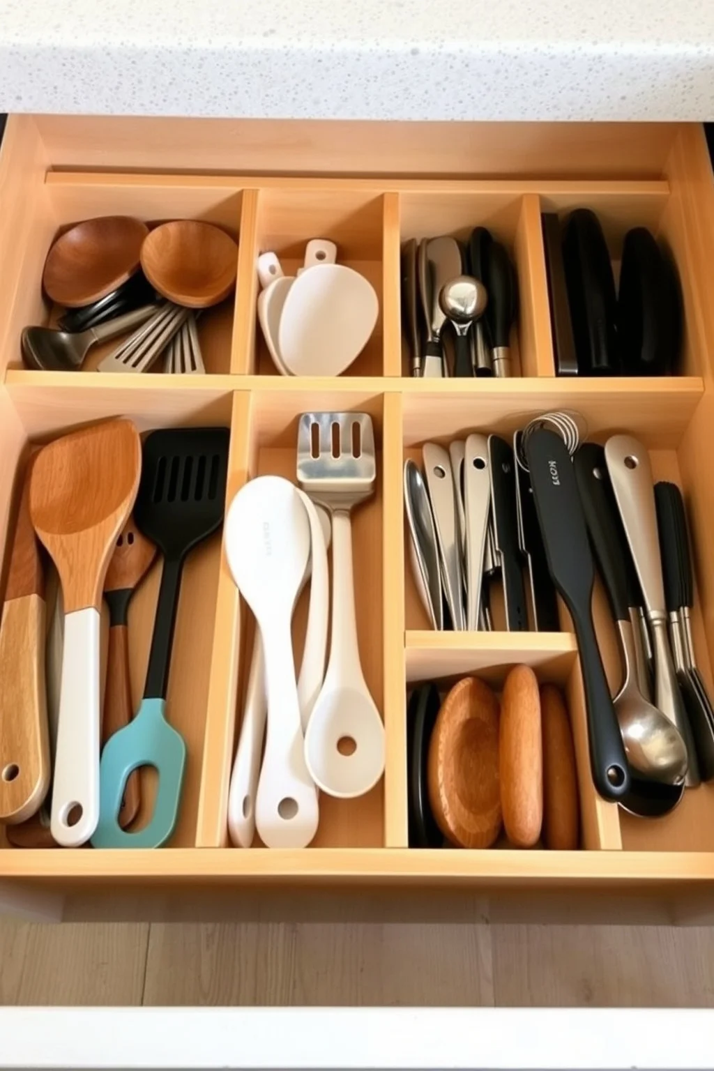 1. Use Drawer Dividers