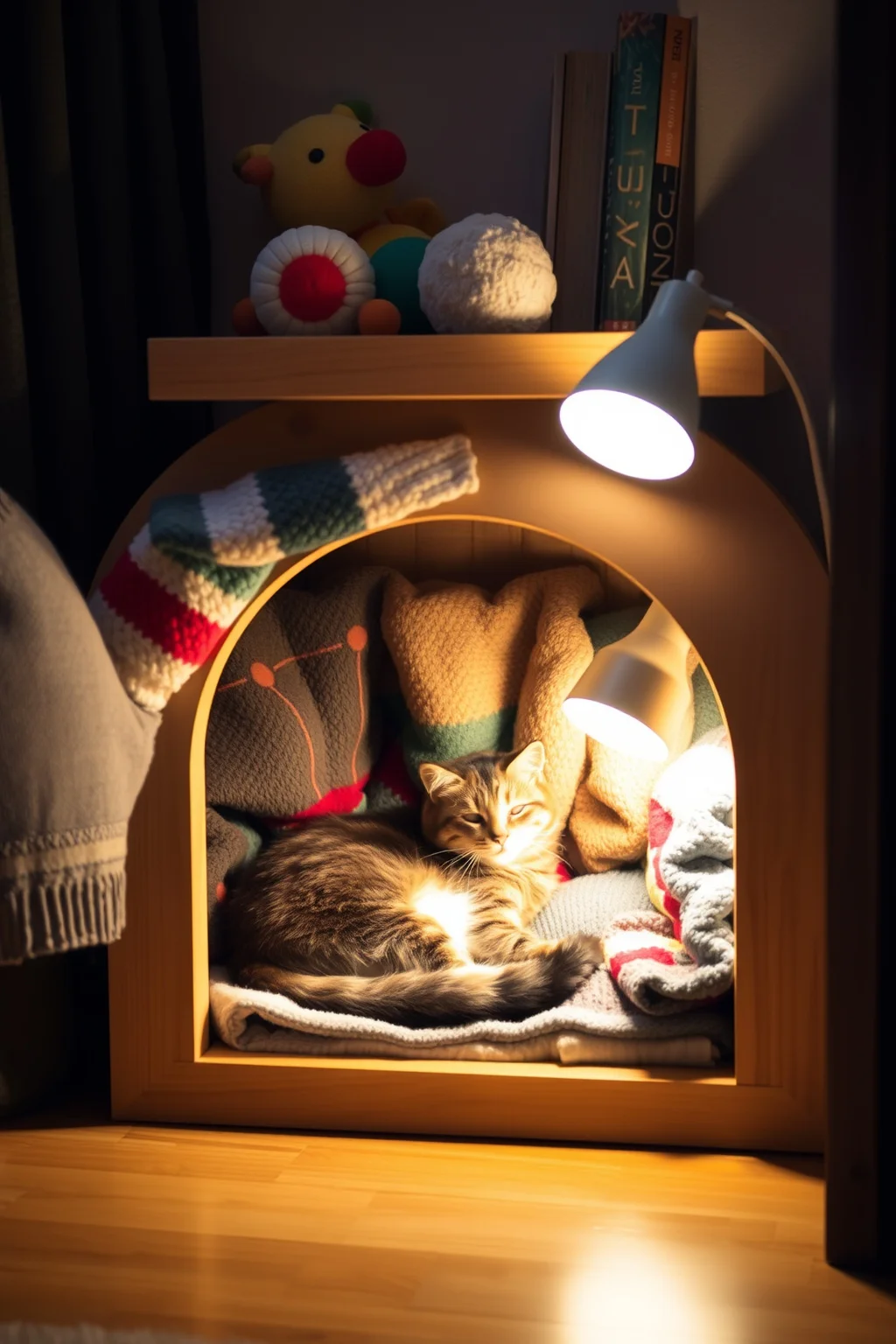 12. Cozy Corner Cat House