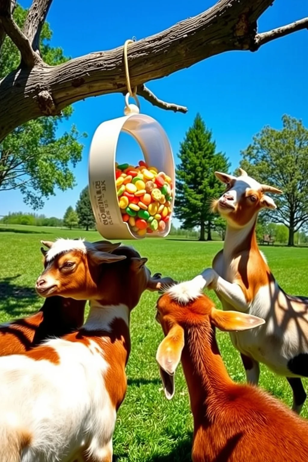 12. Hanging Treat Dispenser