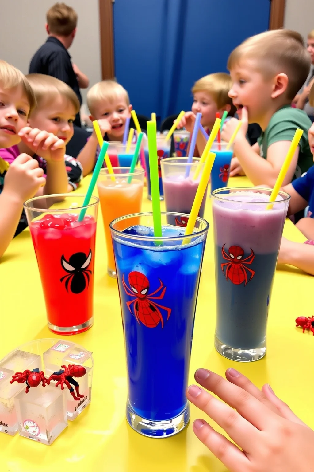 12. Spider-Man Themed Drinks