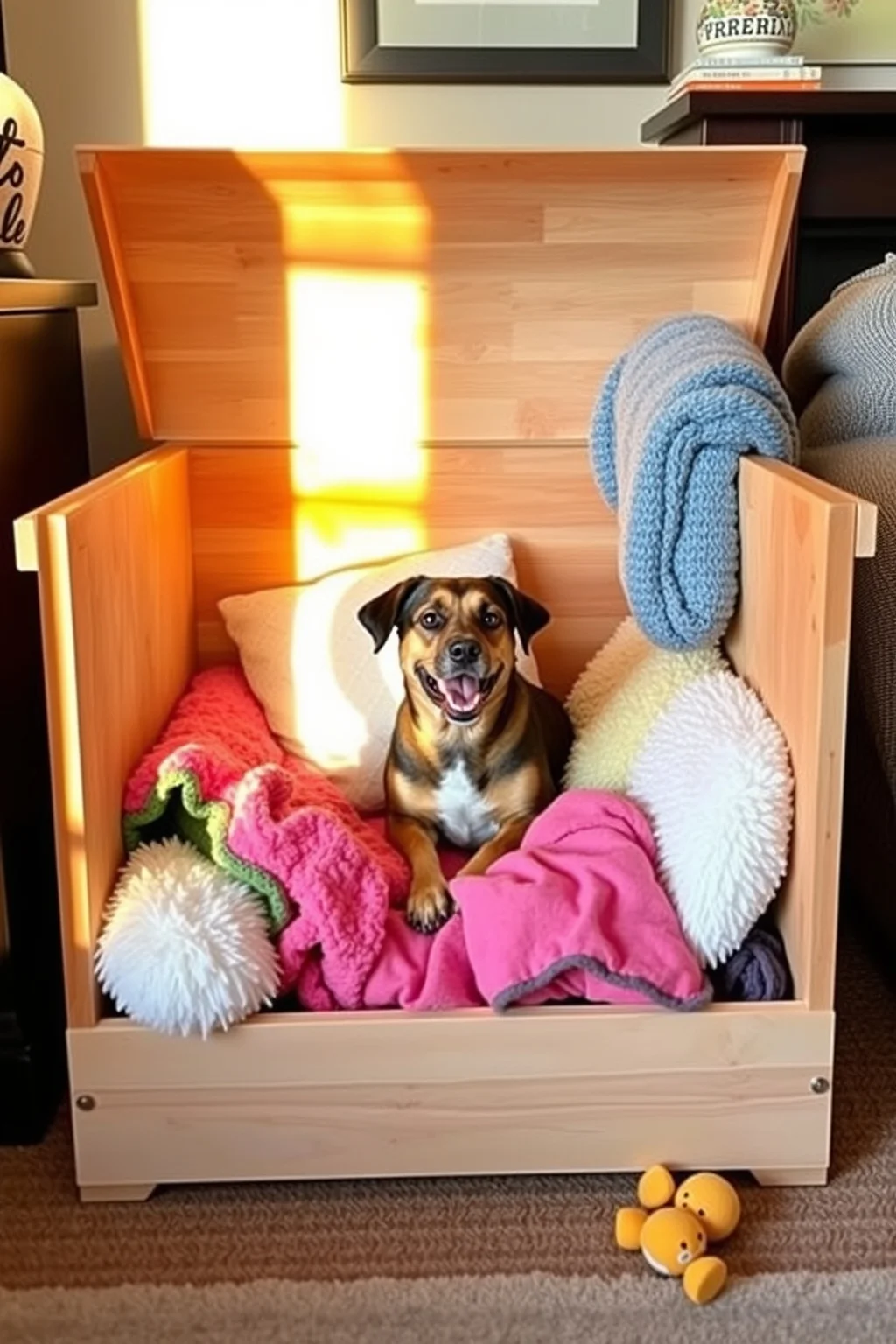 13. Blanket Box Bed