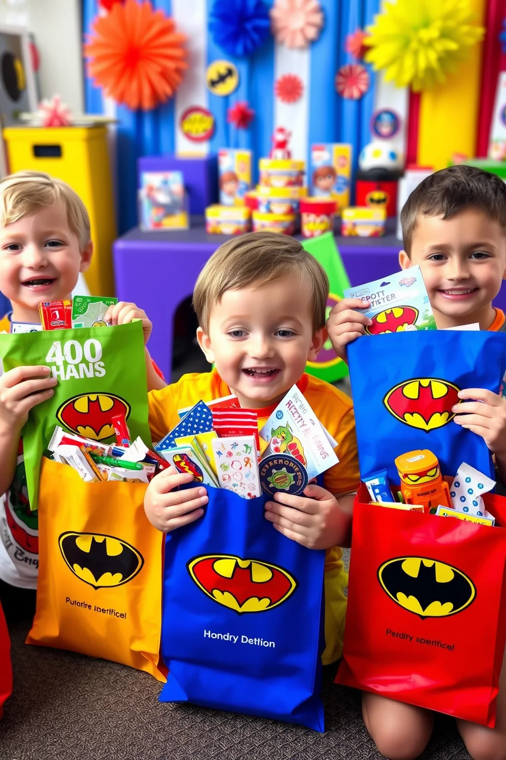 14. Superhero Goodie Bags