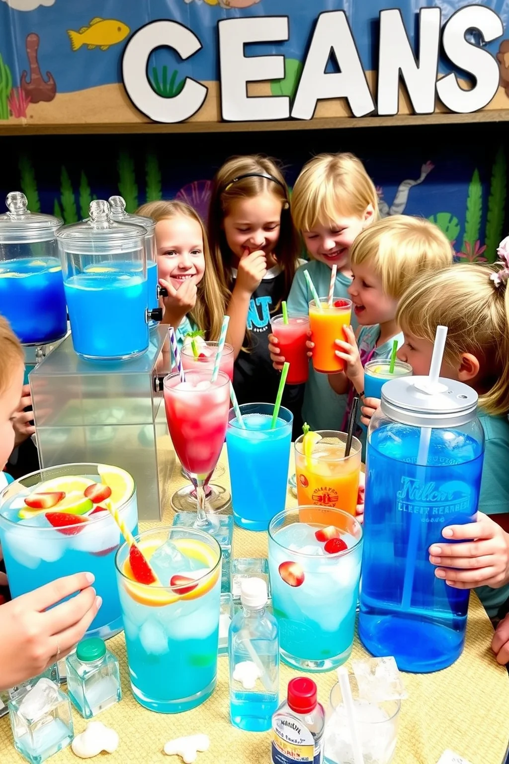 14. Themed Drinks Station