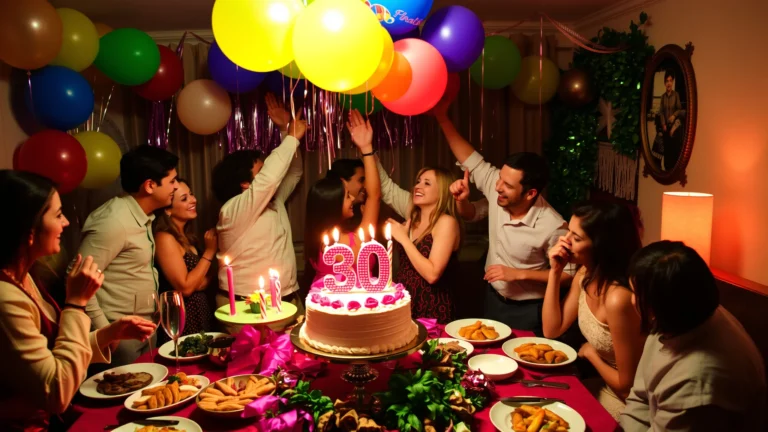 15 30th Birthday Party Ideas for an Unforgettable Bash