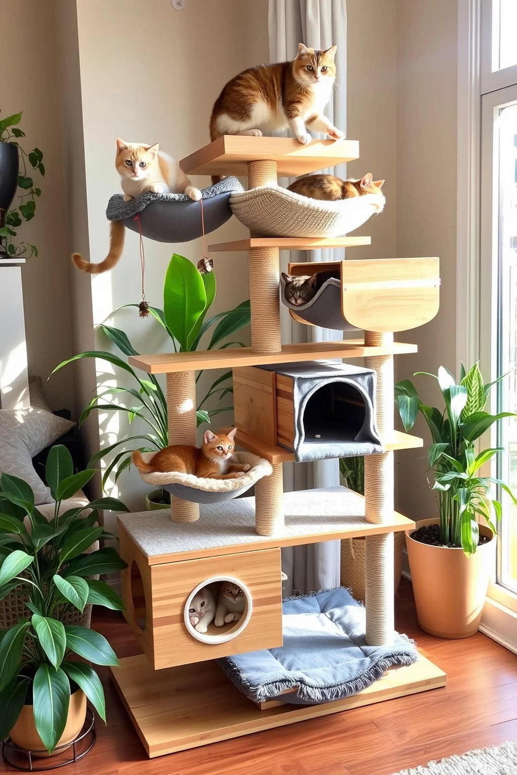 15. Customizable Cat Tower