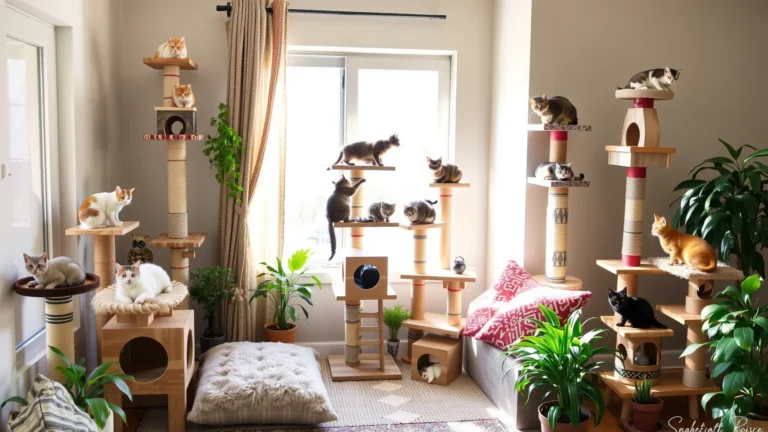 15 DIY Cat Tree Ideas to Keep Cats Entertained