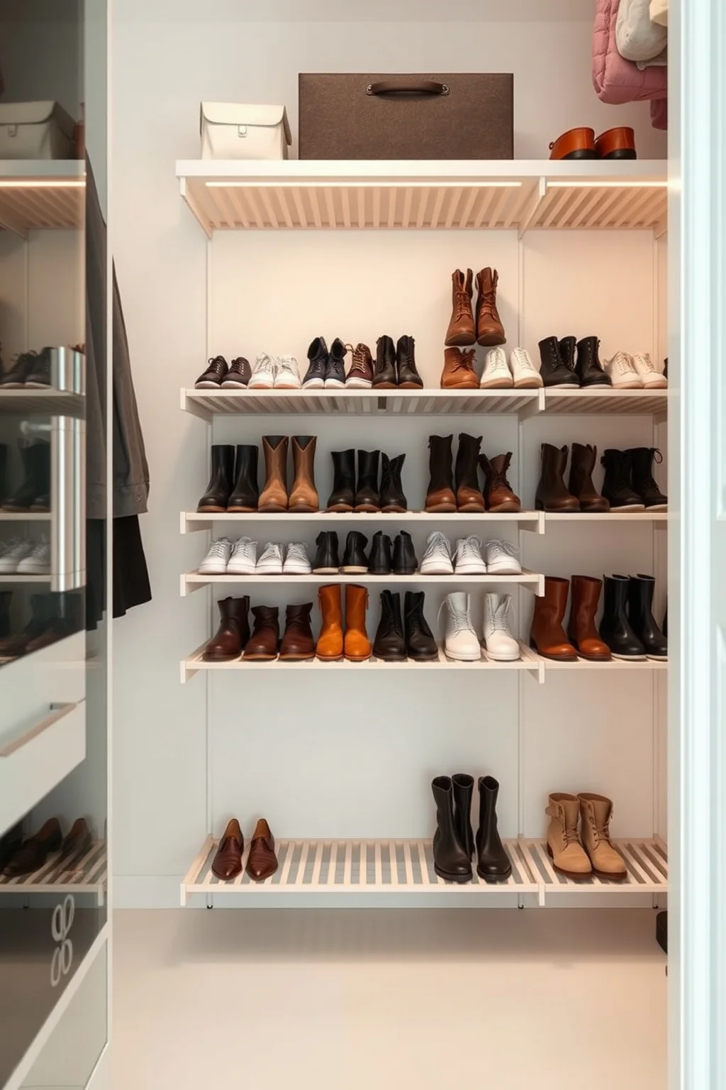 3. Incorporate a Shoe Rack