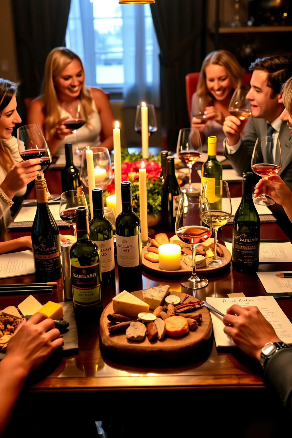 4. Host a Wine Tasting Night