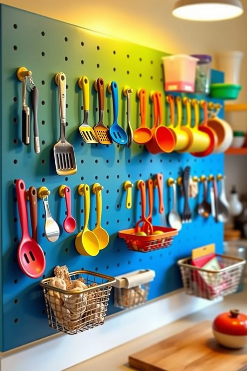 4. Pegboards for Organizing