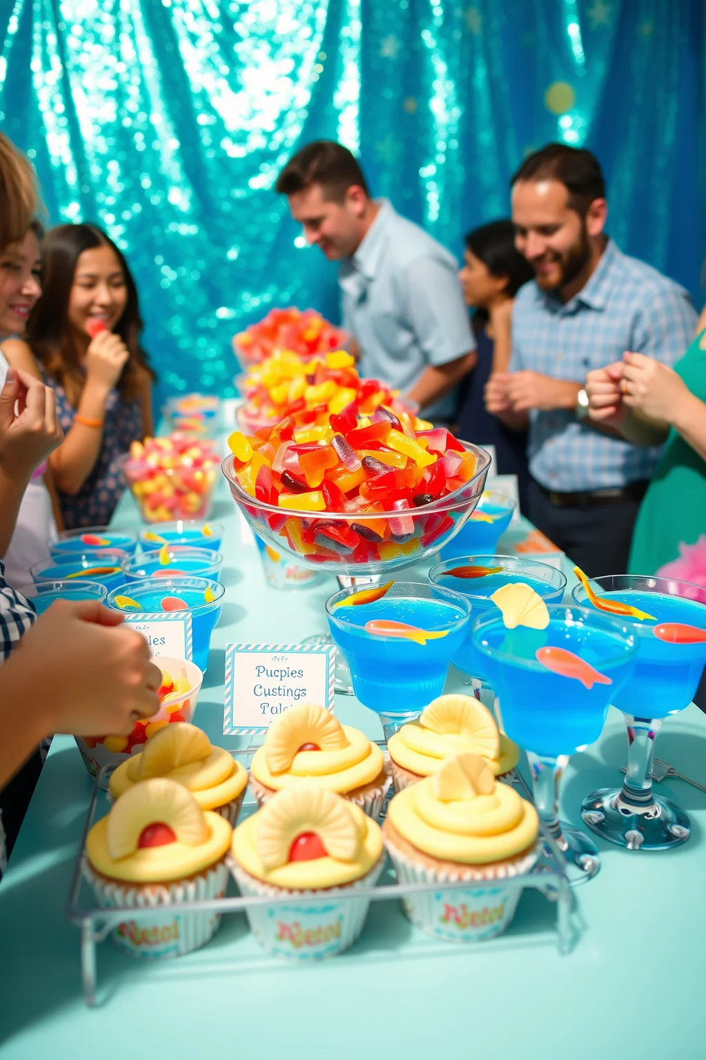4. Themed Snack Station