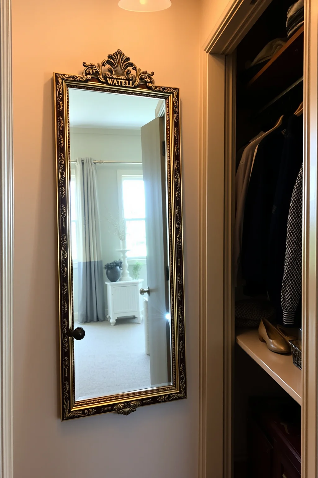 6. Add a Mirror for Functionality and Style