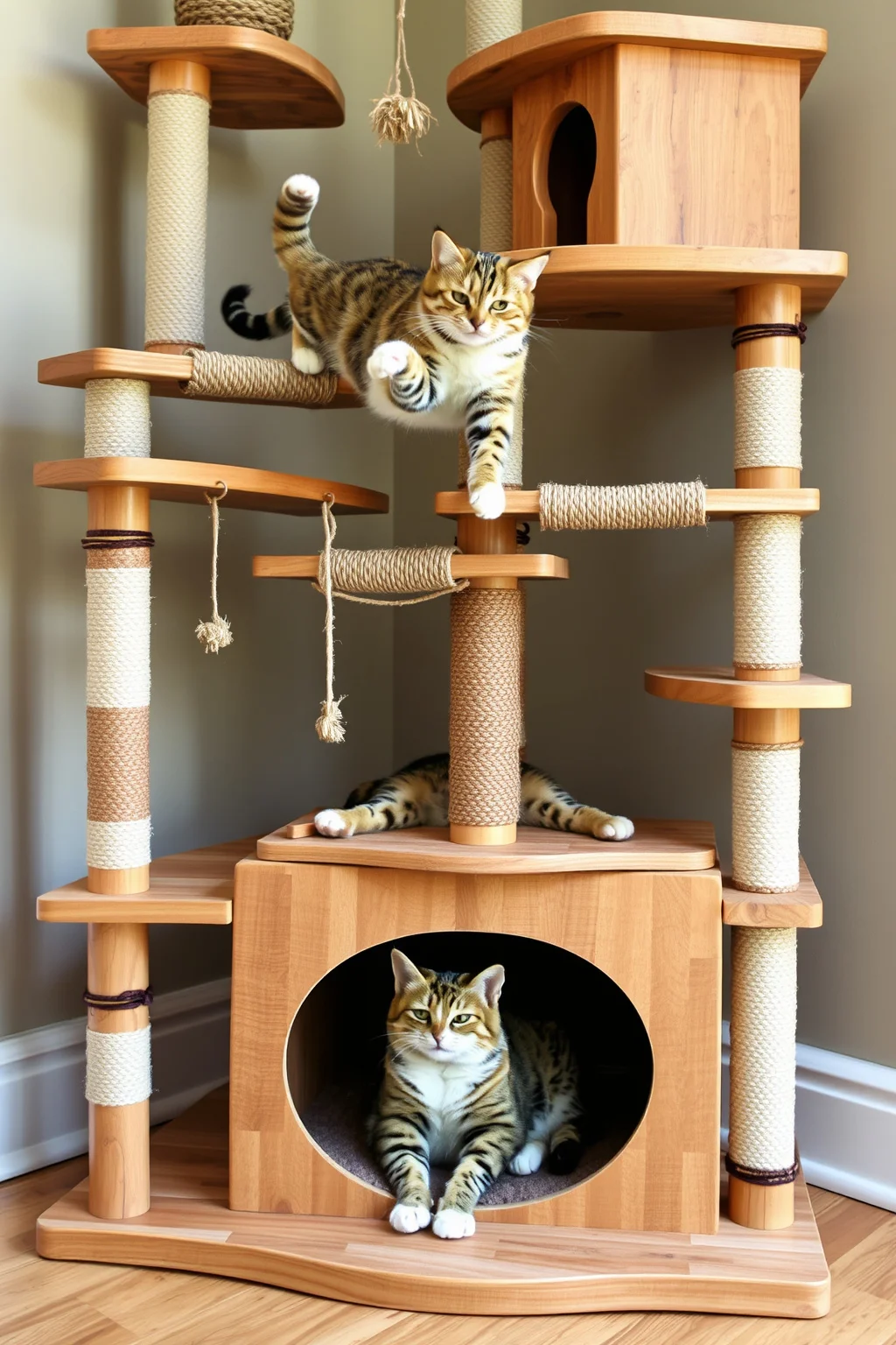 6. Cat Tree House