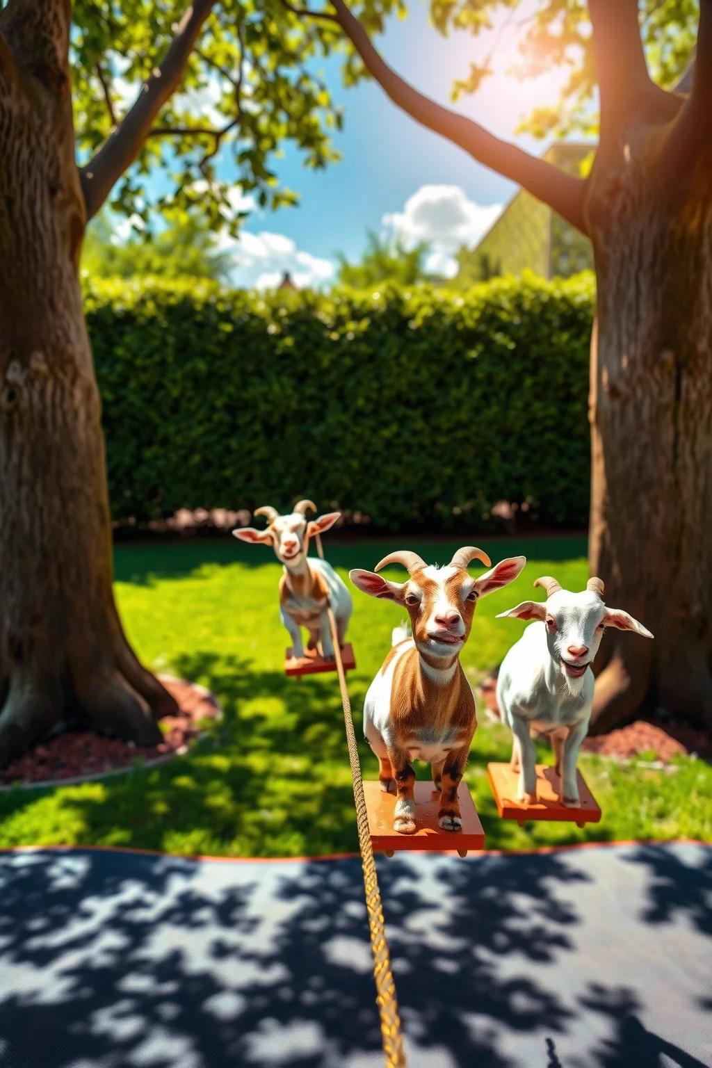 6. Goat Zip Line