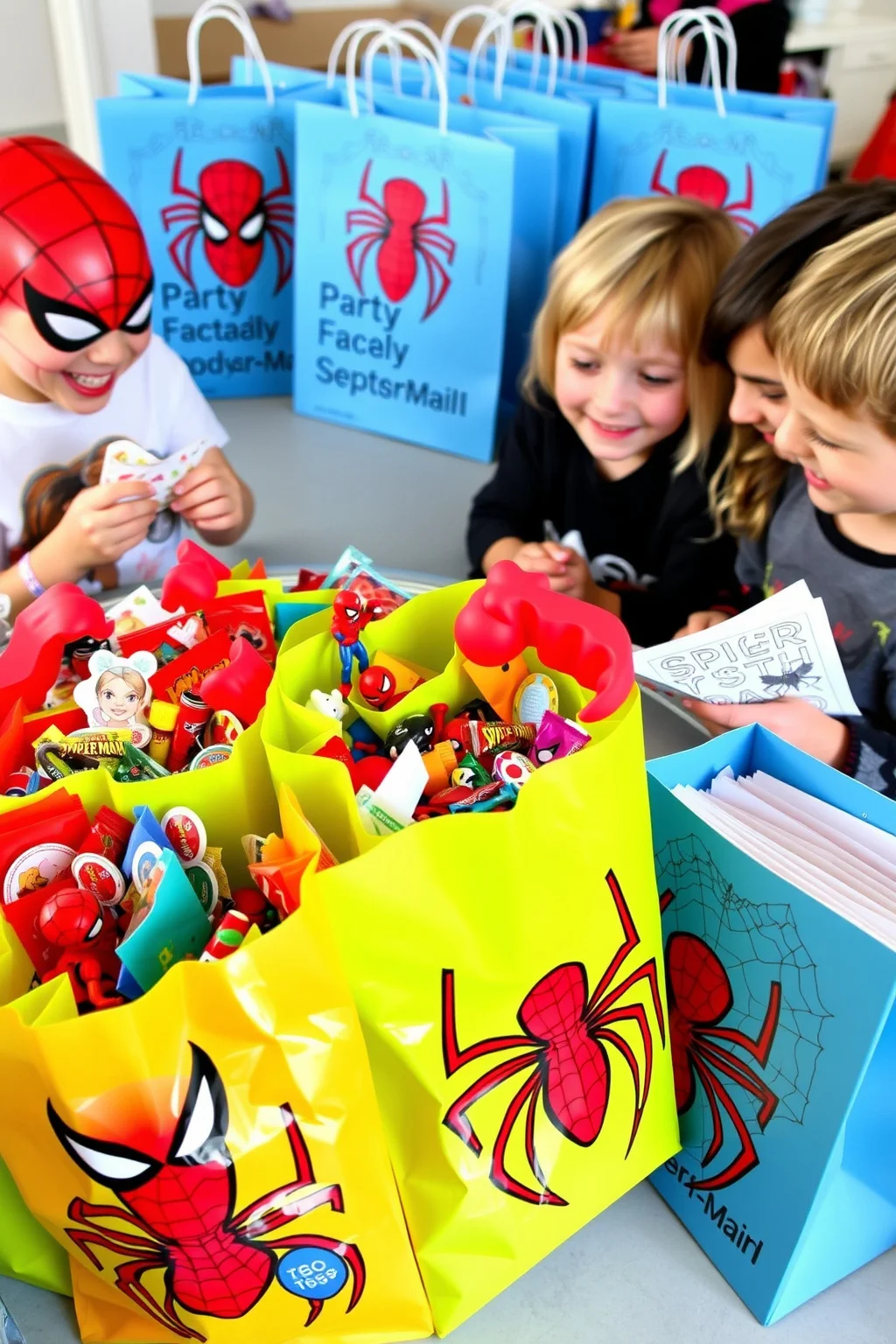 6. Spider-Man Party Favors
