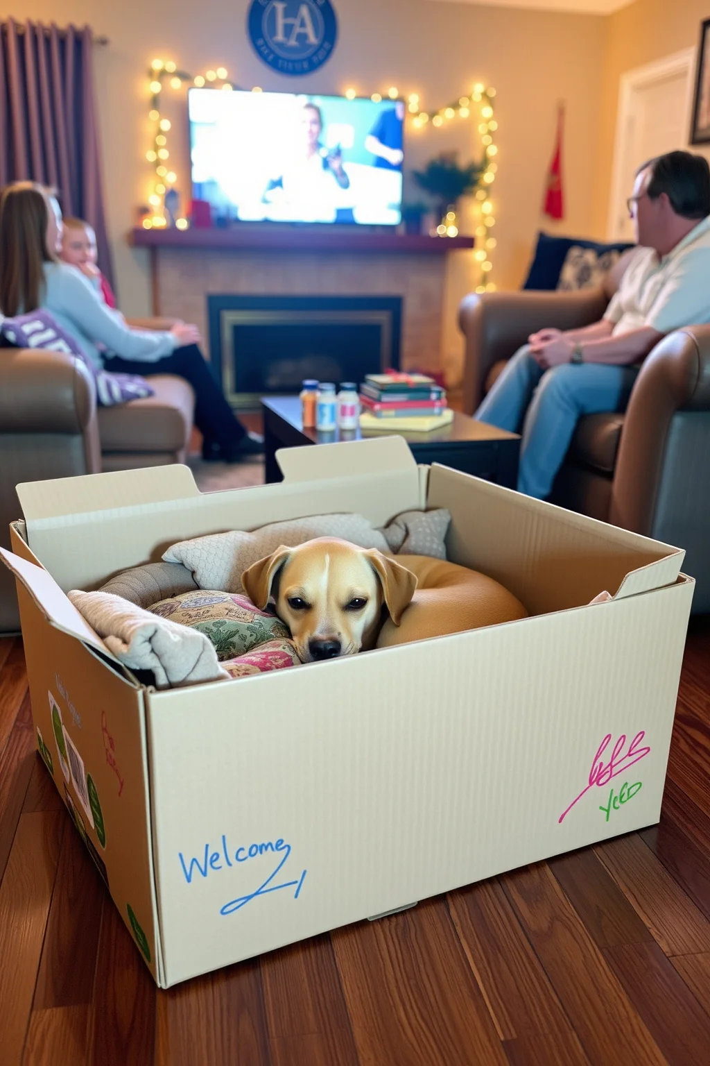 7. Cardboard Box Bed