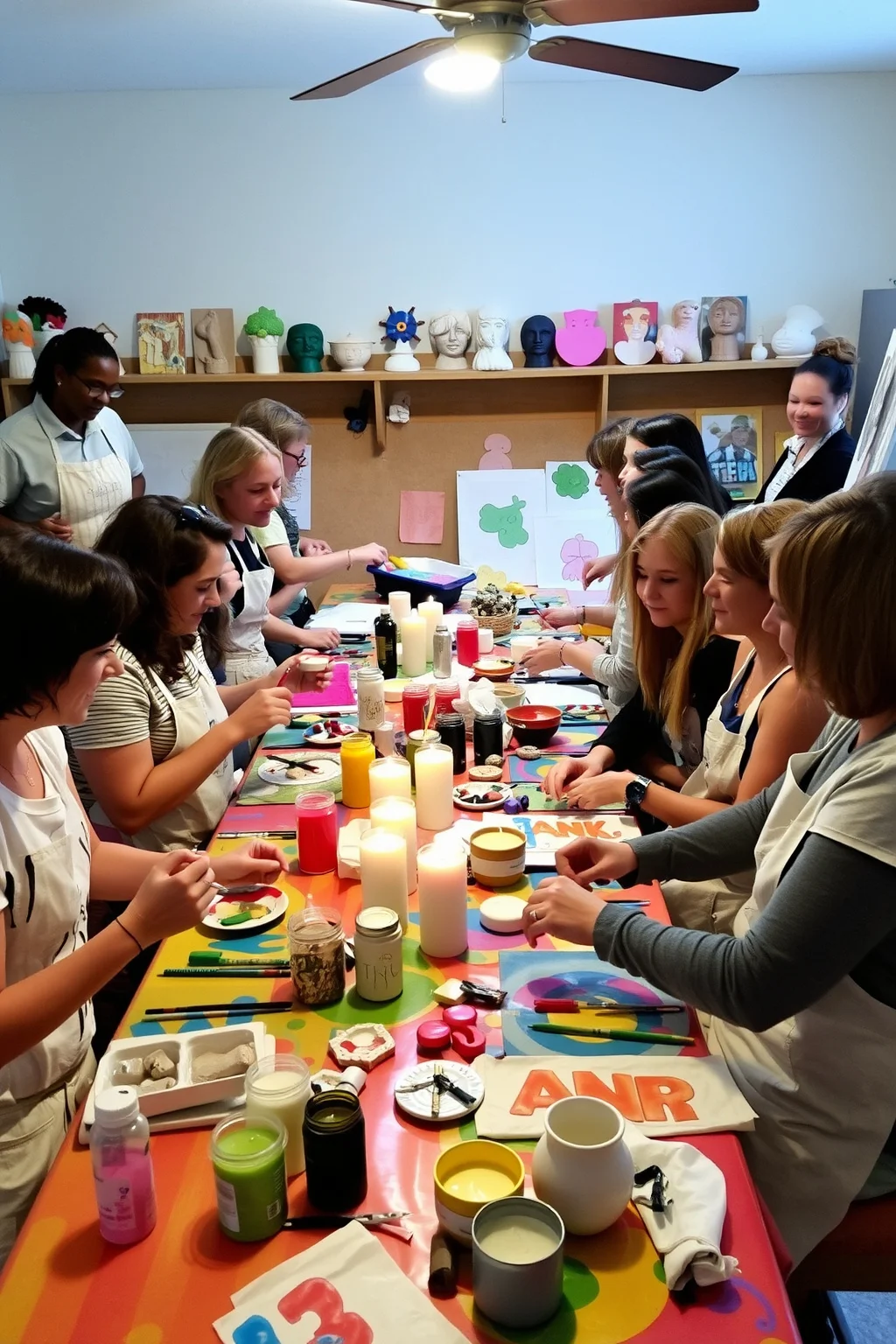 7. Create a DIY Craft Night