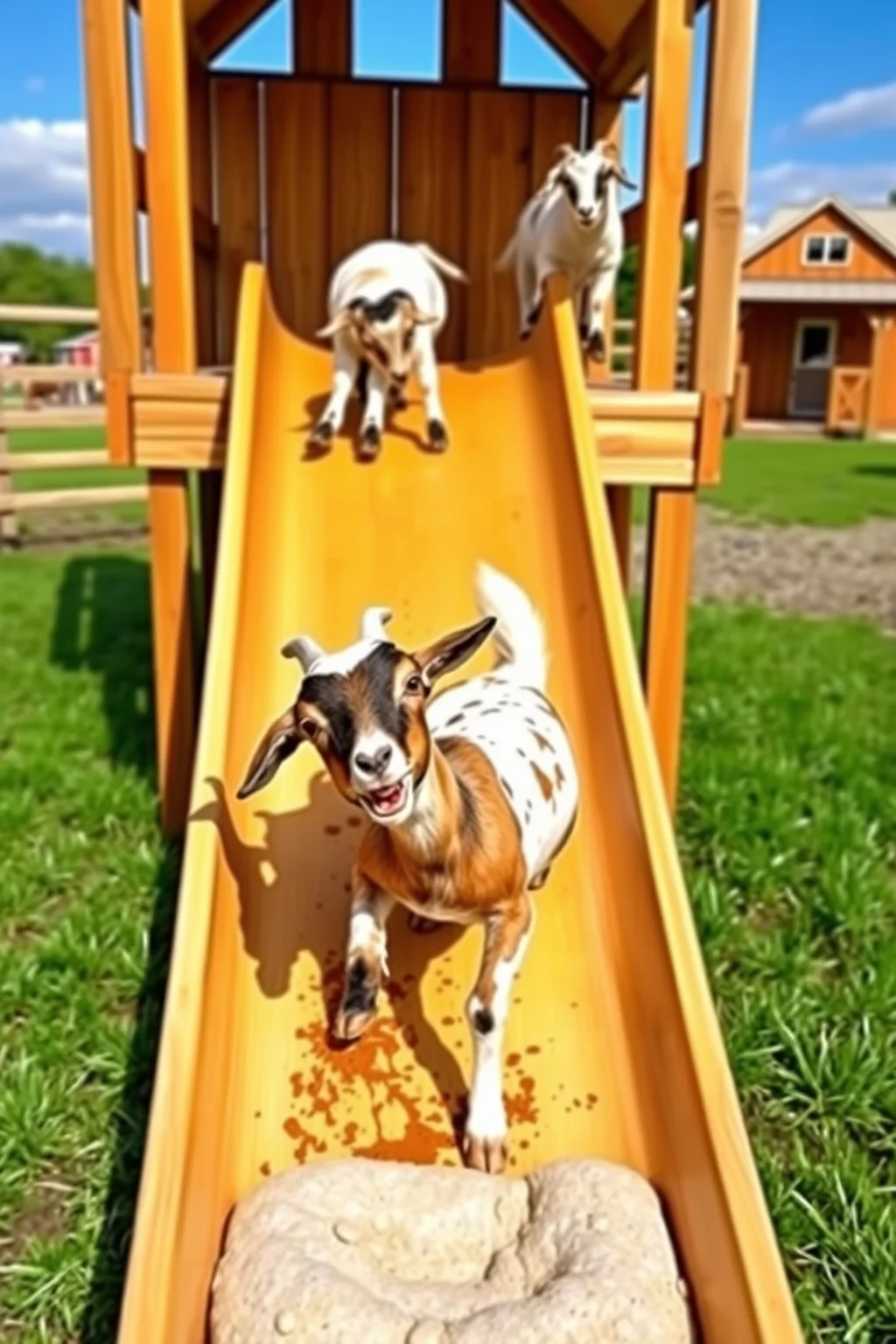7. Goat Slide