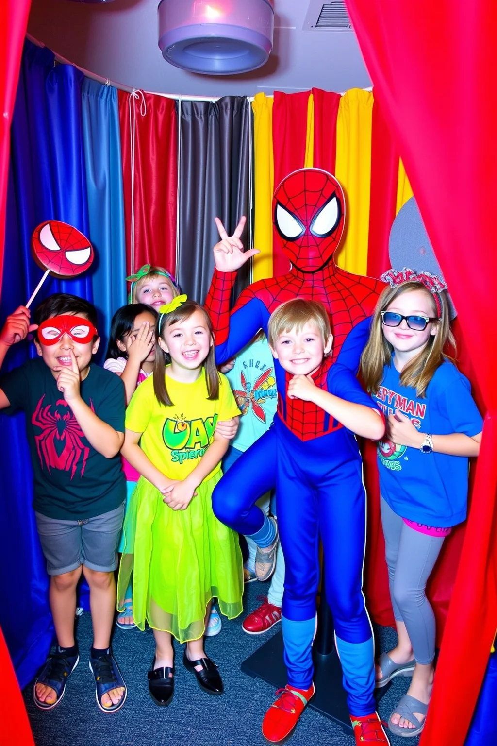 7. Spider-Man Photo Booth
