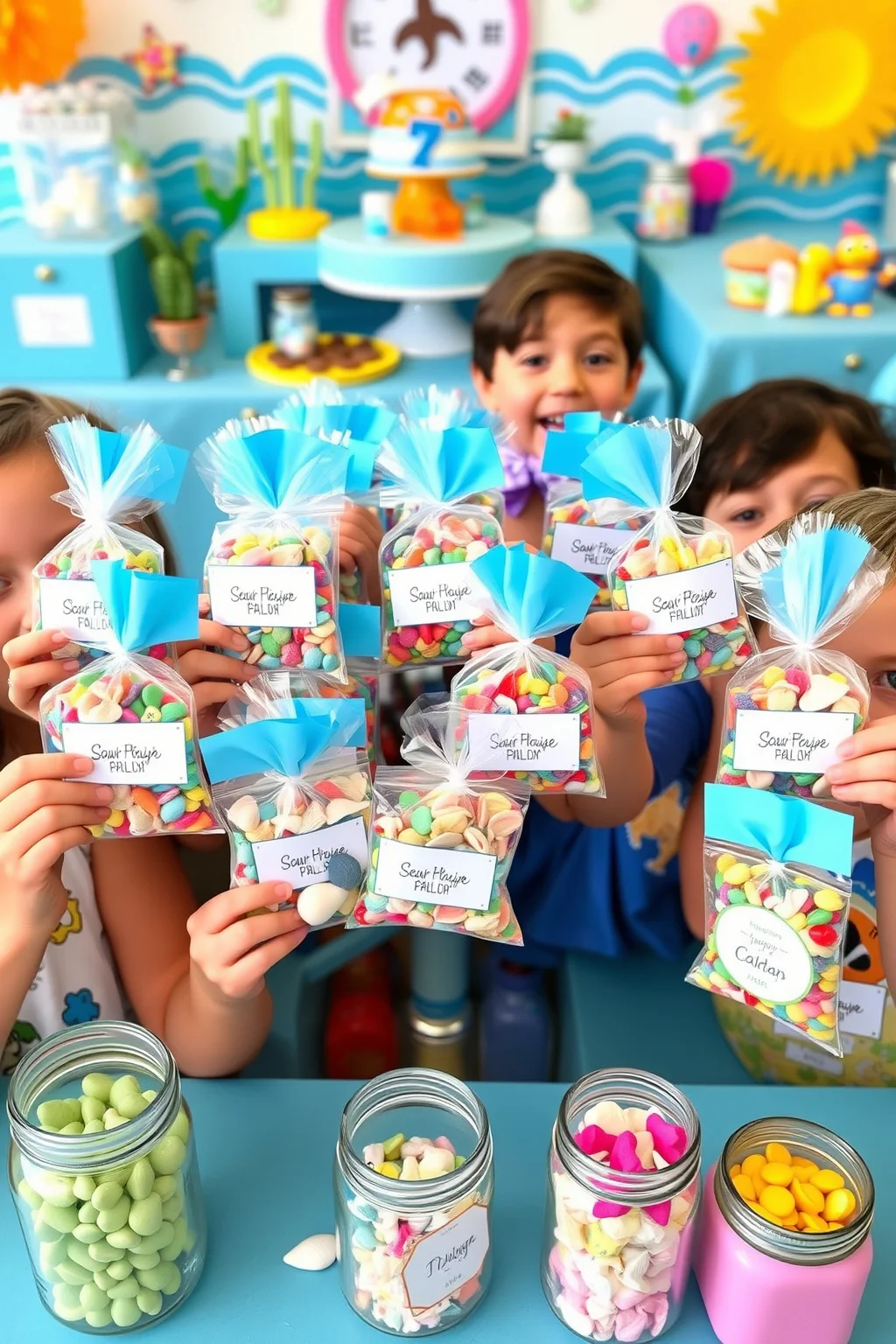 8. Ocean-Themed Party Favors