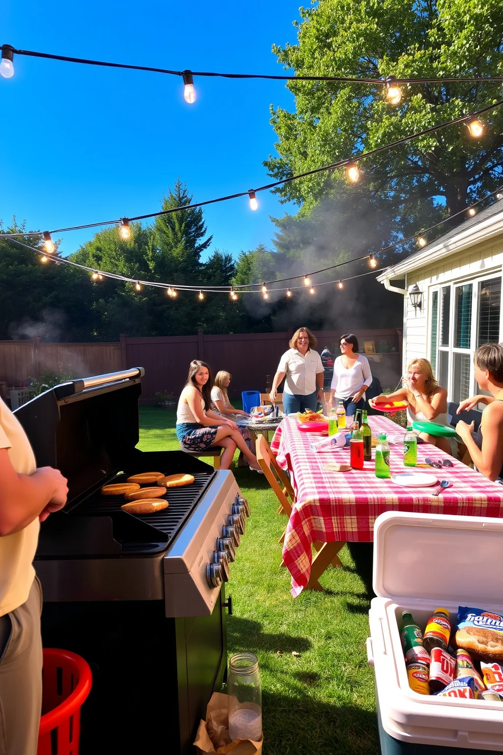 8. Throw a Backyard BBQ