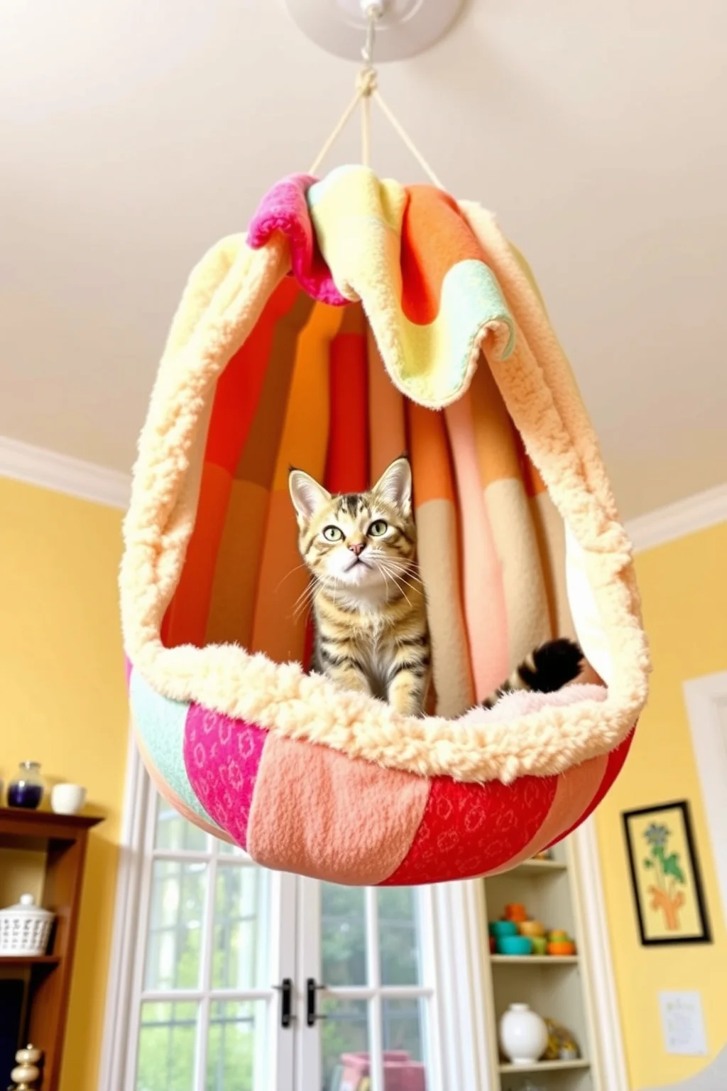 9. Hanging Cat Bed