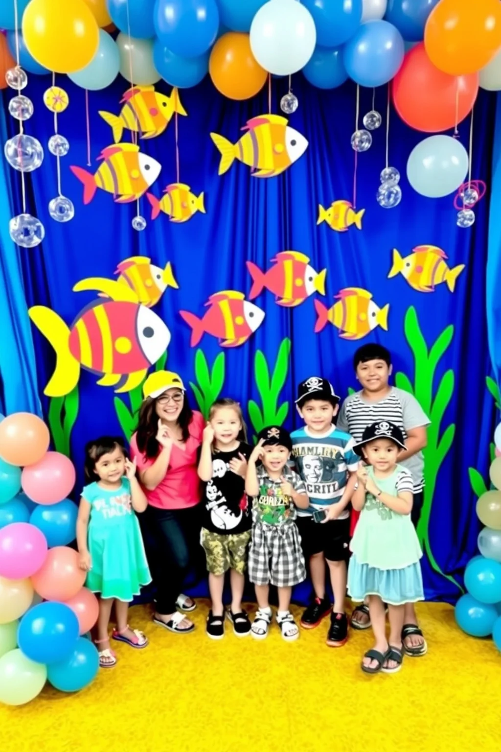 9. Under the Sea Photo Backdrop