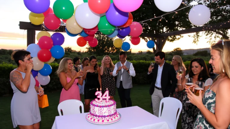 15 Creative Ideas to Celebrate a Fabulous 34th Birthday